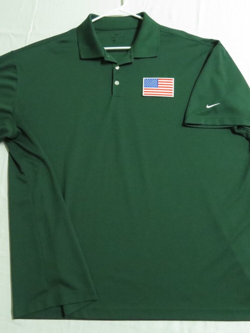 L-4XL USA Nike Dri-Fit Men’s db #46L Golf Polo Shirt
